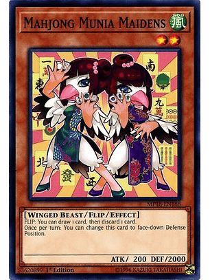 Mahjong Munia Maidens - MP18-EN188 - Common