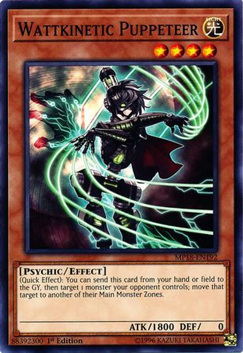 Wattkinetic Puppeteer - MP18-EN192 - Common 