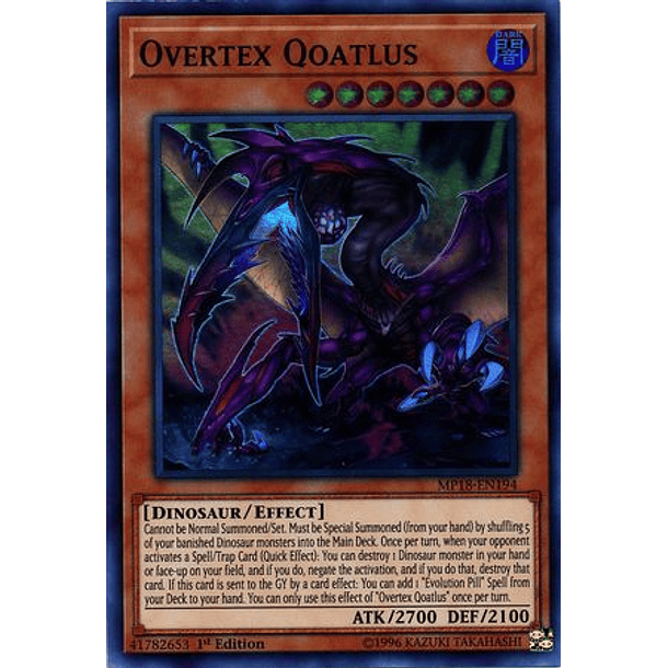 Overtex Qoatlus - MP18-EN194 - Super Rare
