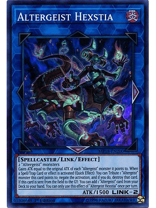 Altergeist Hexstia - MP18-EN200 - Super Rare