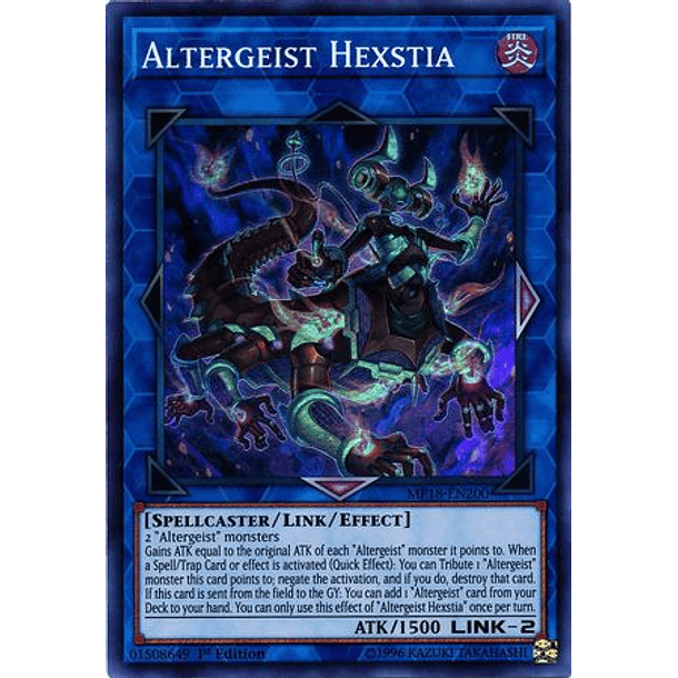 Altergeist Hexstia - MP18-EN200 - Super Rare