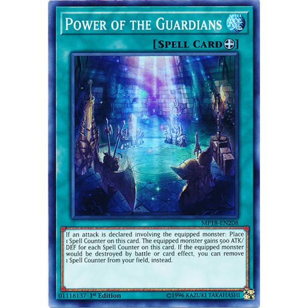 Power of the Guardians - MP18-EN208 - Super Rare