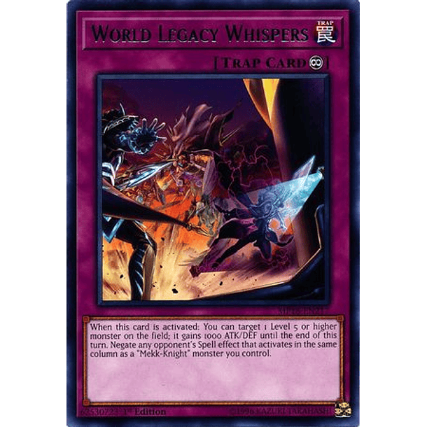 World Legacy Whispers - MP18-EN217 - Rare