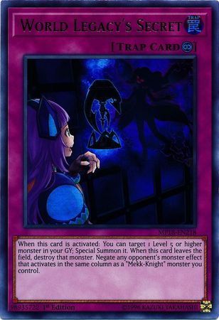 World Legacy's Secret - MP18-EN218 - Ultra Rare 1