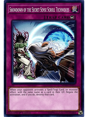 Showdown of the Secret Sense Scroll Techniques - MP18-EN221 - Common