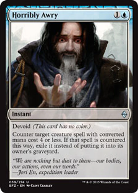 Horribly Awry - BFZ - U