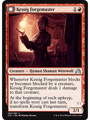 Kessig Forgemaster - Flameheart Werewolf -SOI - U