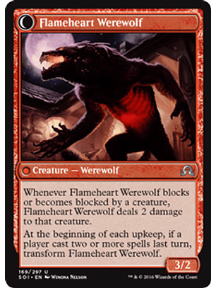 Kessig Forgemaster - Flameheart Werewolf -SOI - U