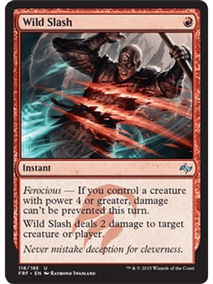 Wild Slash - FRF - U 