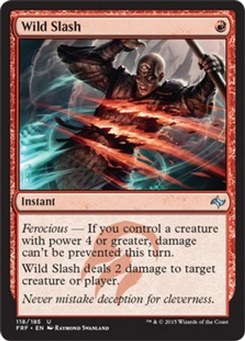 Wild Slash - FRF - U 