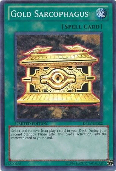 Gold Sarcophagus - DREV-ENSE2 - Super Rare
