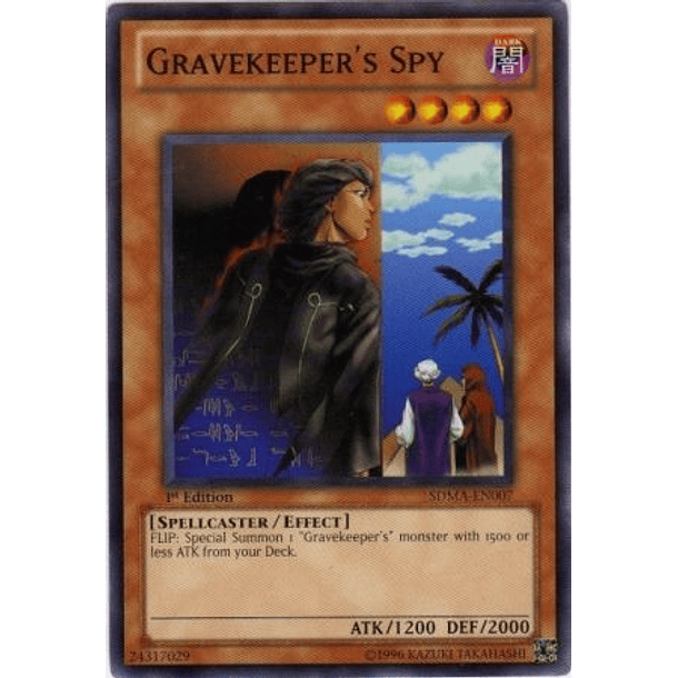 Gravekeeper's Spy - SDMA-EN007 - Common