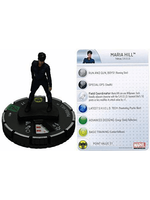 Maria Hill #011 Avengers Movie Marvel Heroclix