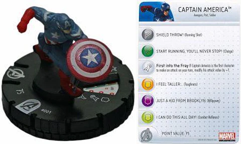 Captain America #001 Avengers Movie Marvel 