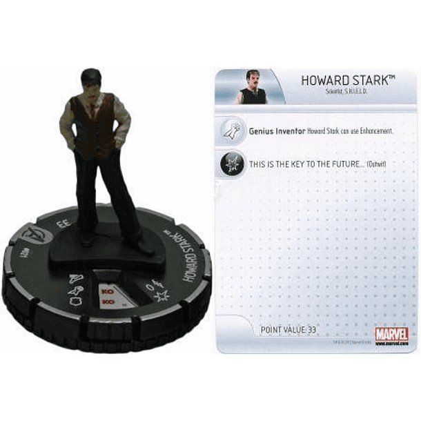 Howard Stark #021 Avengers Movie Marvel Heroclix