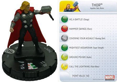 Thor #020 Avengers Movie Marvel Heroclix
