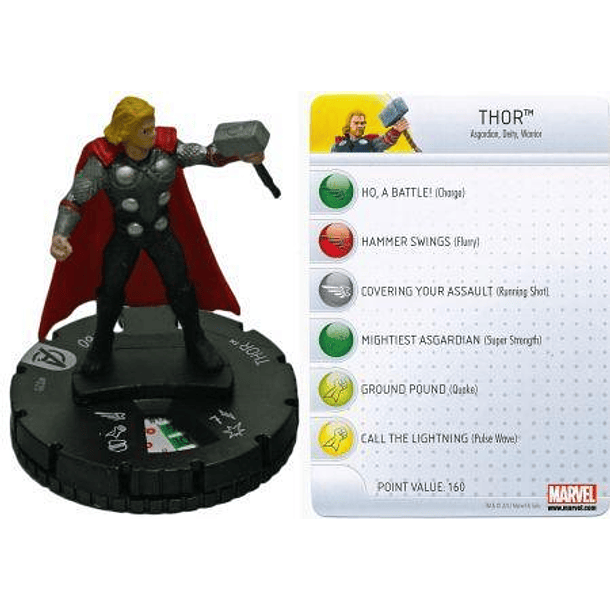 Thor #020 Avengers Movie Marvel Heroclix