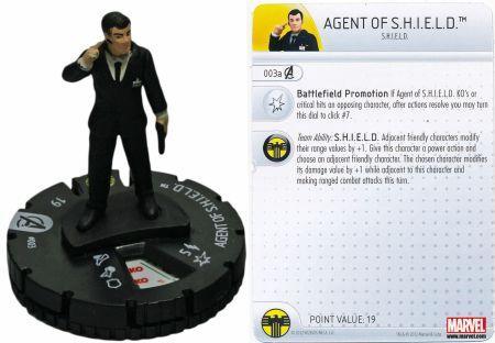 Agent of S.H.I.E.L.D. #003 Marvel Avengers Movie Heroclix 1