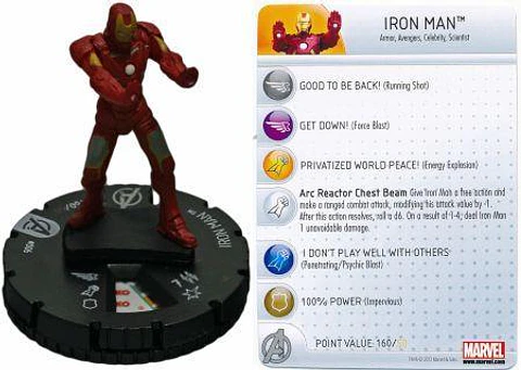 Iron Man #006 Avengers Movie Marvel Heroclix