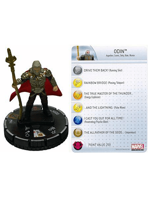 Odin #042 Avengers Movie Marvel Heroclix (sin tarjeta)