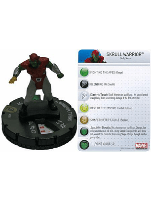 Skrull Warrior #034 Avengers Movie Marvel Heroclix  (sin tarjeta)