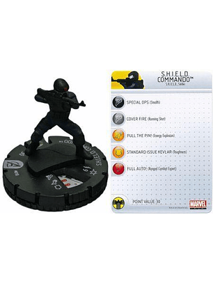 S.H.I.E.L.D. Commando #010 Avengers Movie Marvel Heroclix (sin tarjeta)