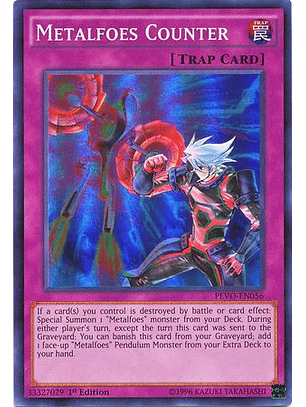 Metalfoes Counter - PEVO-EN056 - Super Rare