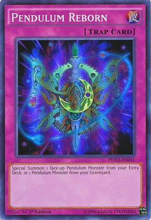 Pendulum Reborn - PEVO-EN041 - Super Rare 1