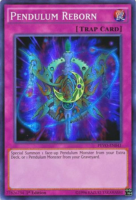 Pendulum Reborn - PEVO-EN041 - Super Rare