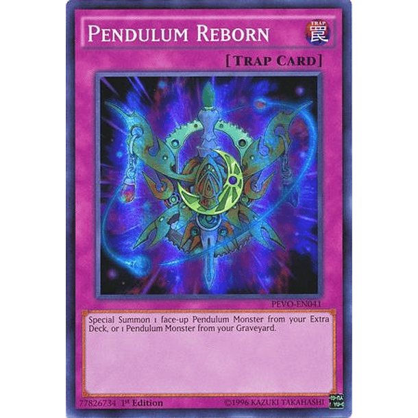 Pendulum Reborn - PEVO-EN041 - Super Rare