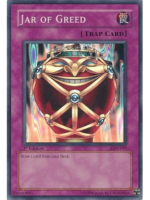Jar of Greed - LON-047 - Super Rare