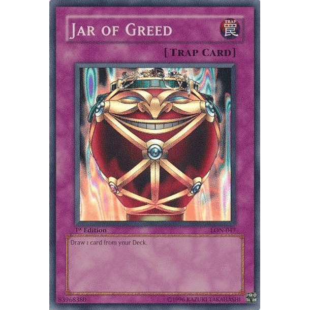 Jar of Greed - LON-047 - Super Rare