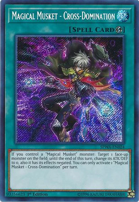 Magical Musket - Cross-Domination - SPWA-EN024 - Secret Rare