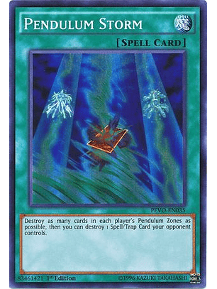 Pendulum Storm - PEVO-EN035 - Super Rare  