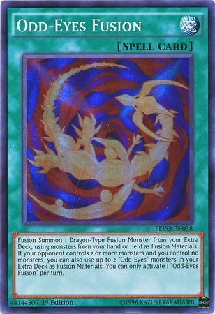 Odd-Eyes Fusion - PEVO-EN038 - Super Rare 1