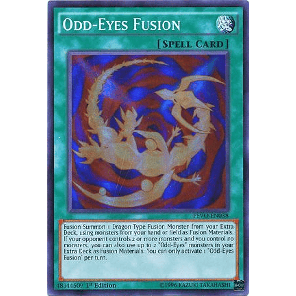 Odd-Eyes Fusion - PEVO-EN038 - Super Rare