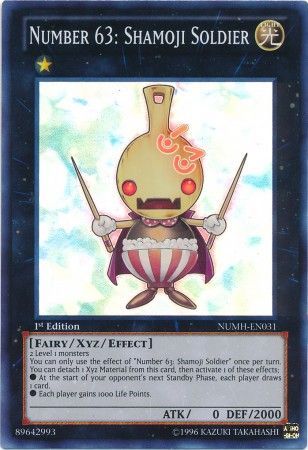 Number 63: Shamoji Soldier - NUMH-EN031 - Super Rare 1