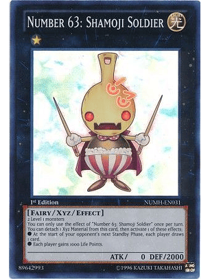 Number 63: Shamoji Soldier - NUMH-EN031 - Super Rare