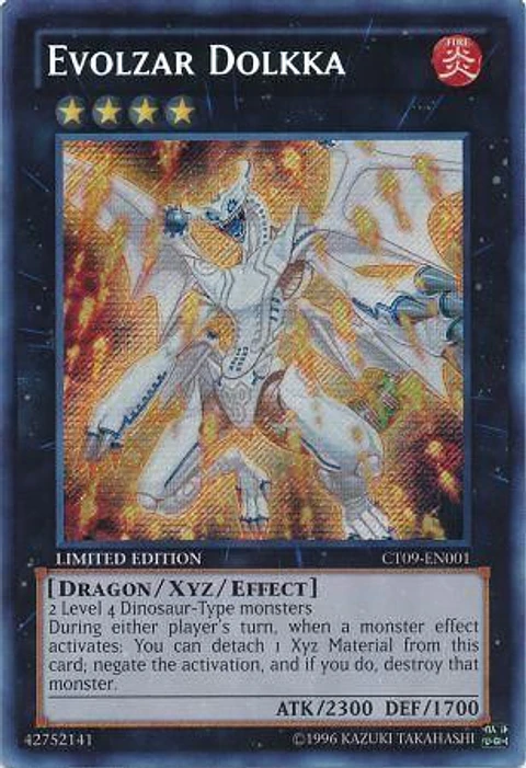 Evolzar Dolkka - CT09-EN001 - Secret Rare