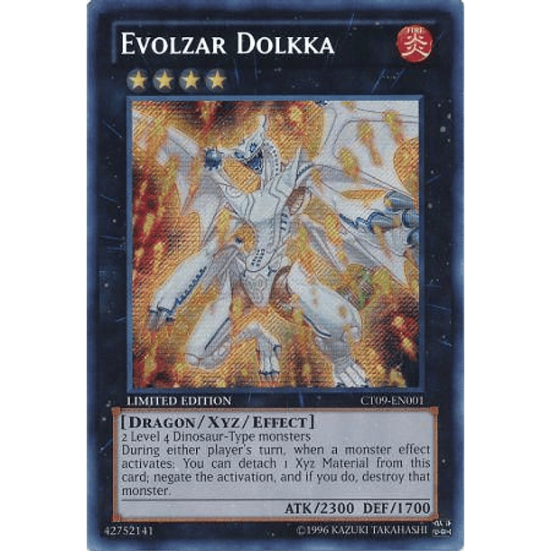 Evolzar Dolkka - CT09-EN001 - Secret Rare