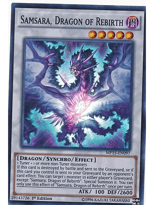 Samsara, Dragon of Rebirth - MP15-EN097 - Super 