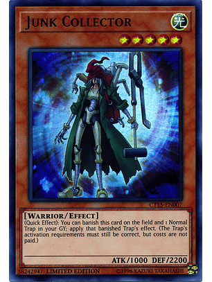 Junk Collector - CT15-EN007 - Ultra Rare Limited Edition