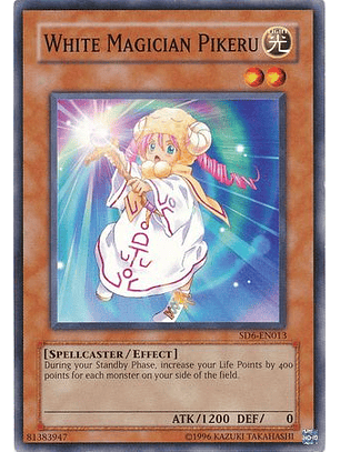 White Magician Pikeru - SD6-EN013 - Common