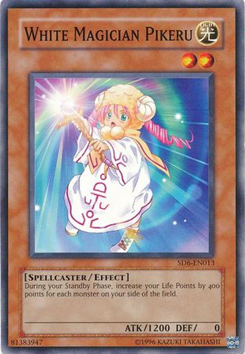 White Magician Pikeru - SD6-EN013 - Common