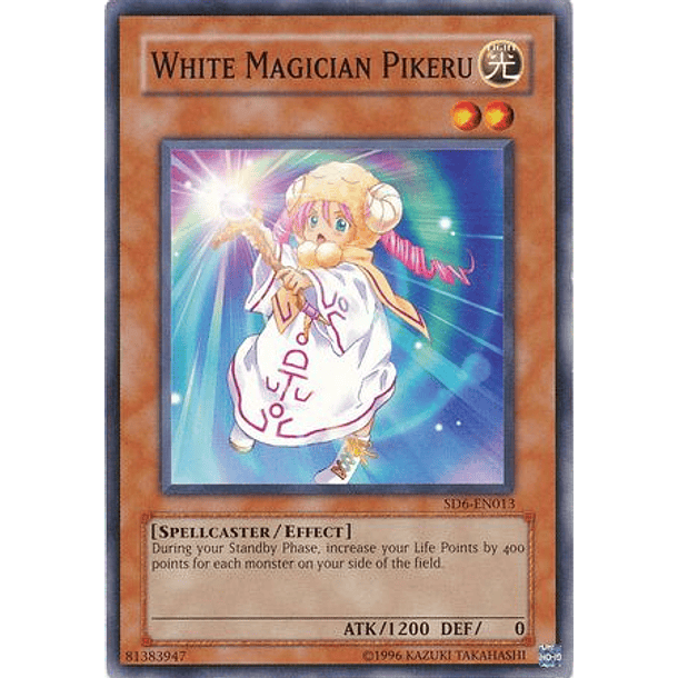 White Magician Pikeru - SD6-EN013 - Common
