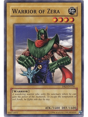 Warrior of Zera - DR2-EN114 - Common