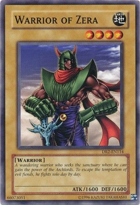 Warrior of Zera - DR2-EN114 - Common