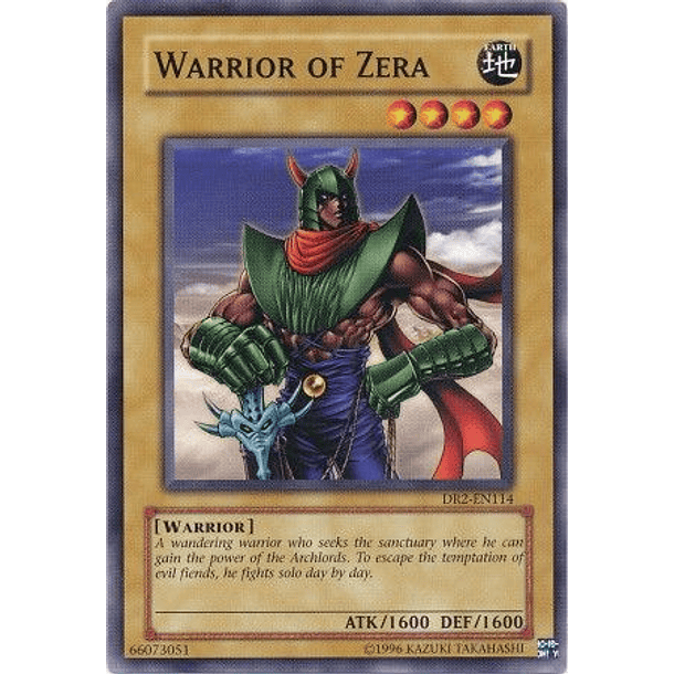 Warrior of Zera - DR2-EN114 - Common