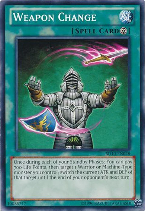 Weapon Change - SD10-EN028 - Common