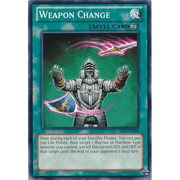Weapon Change - SD10-EN028 - Common